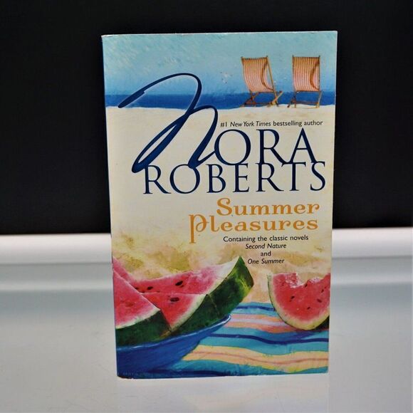 Summer Pleasures: Second Nature & One Summer by Nora Roberts 2002 Paperback - Picture 1 of 7